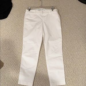 White pixie pants